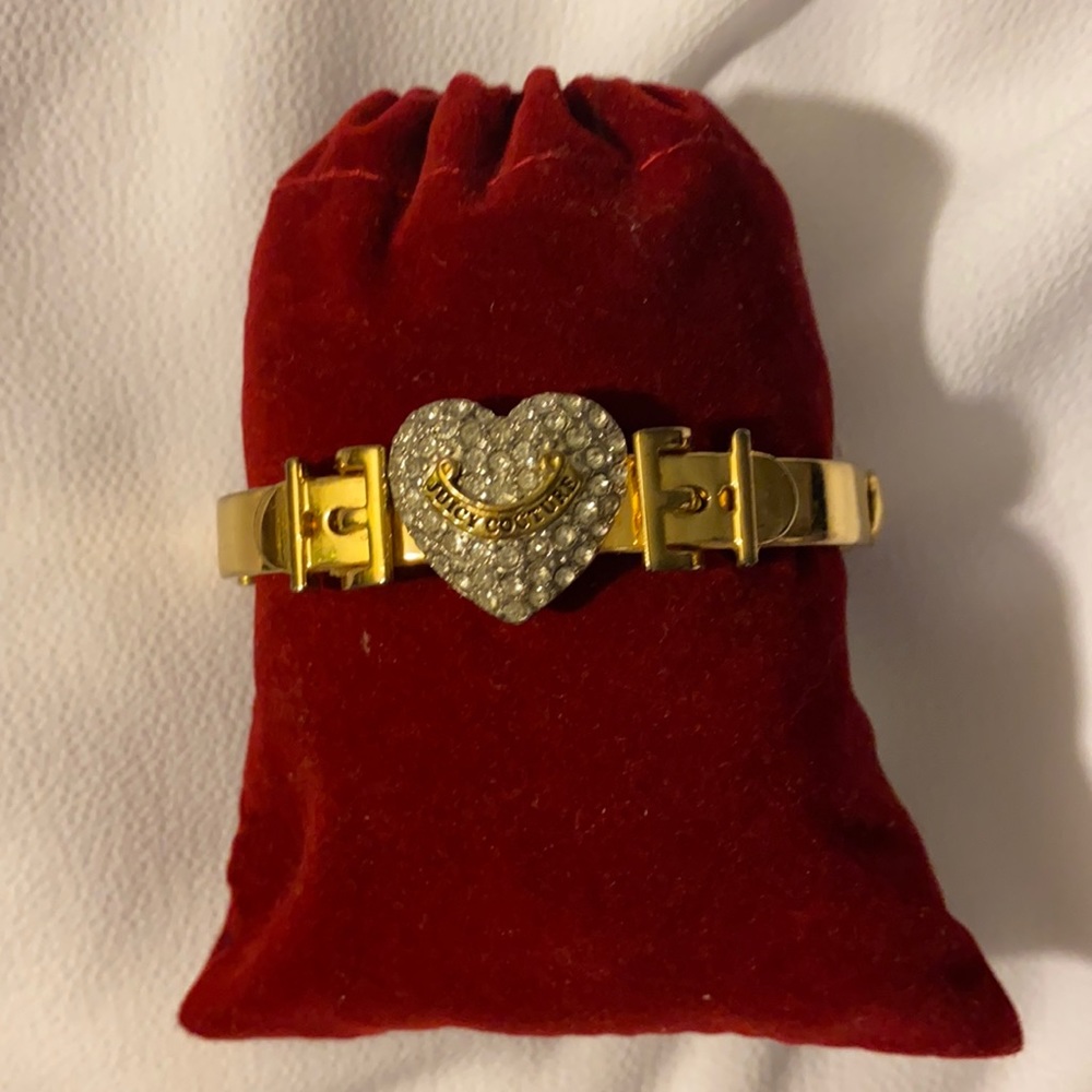 Juicy couture gold bracelet